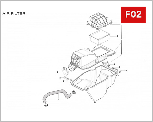 F02 - AIR FILTER