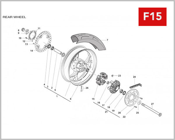 F15 - REAR WHEEL