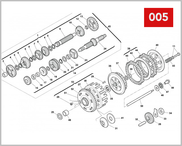 005 - PRIMARY DRIVE CLUTCH