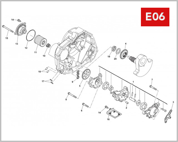 E06 - OIL PUMP ASSY