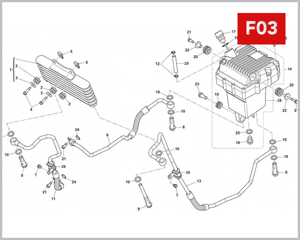 F03 - OIL COOLER