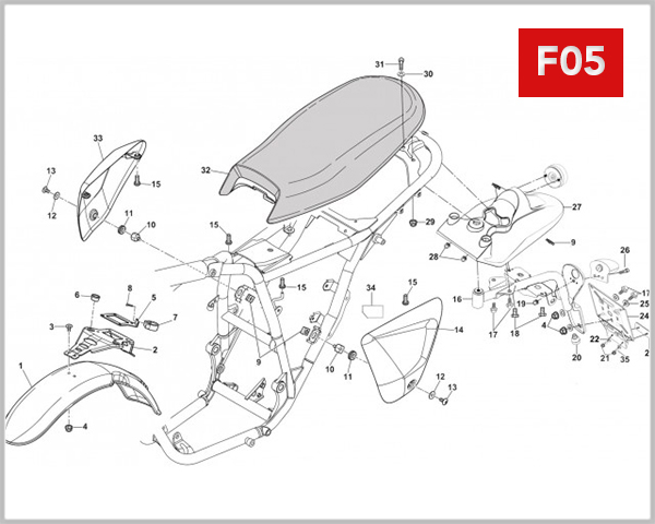 F05 - SEAT BODY