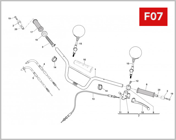 F07 - HANDLEBAR CONTROLS