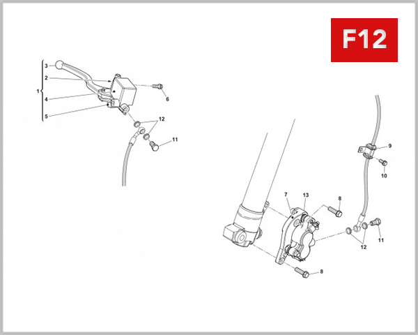 F12 - FRONT BRAKING SYSTEM