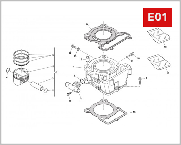 E01 - CYLINDER BODY