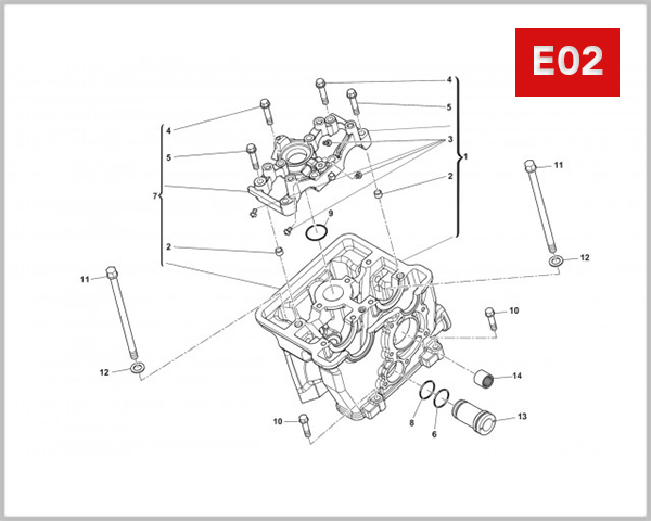 E02 - CYLINDER HEAD