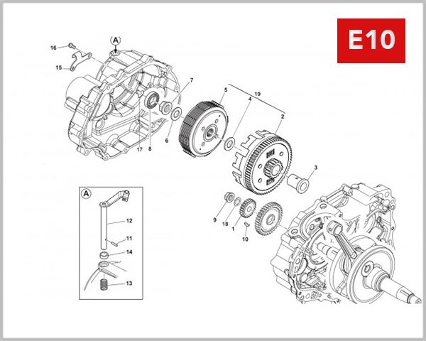 E10 - CLUTCH BODY