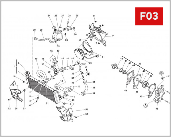 F03 - RADIATOR ASSY