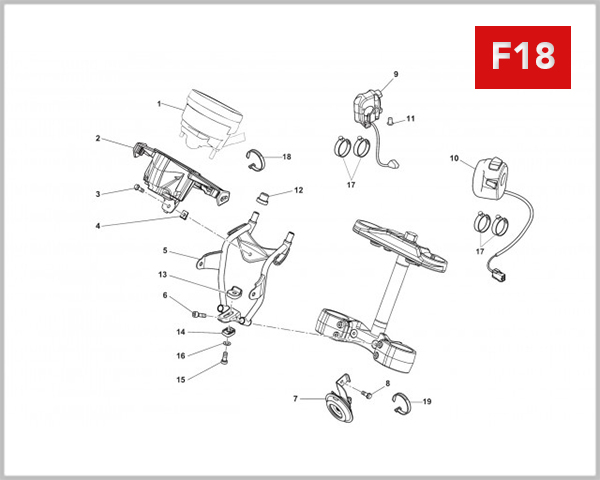 F18 - INSTRUMENT ASSY