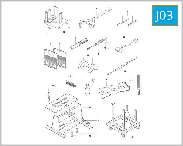 J03 - Workshop Service Tools Engine