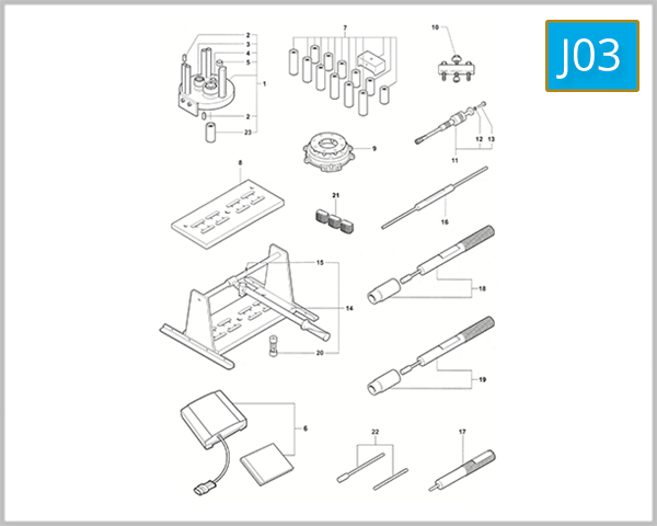 J03 - Service Tools (Engine 1)