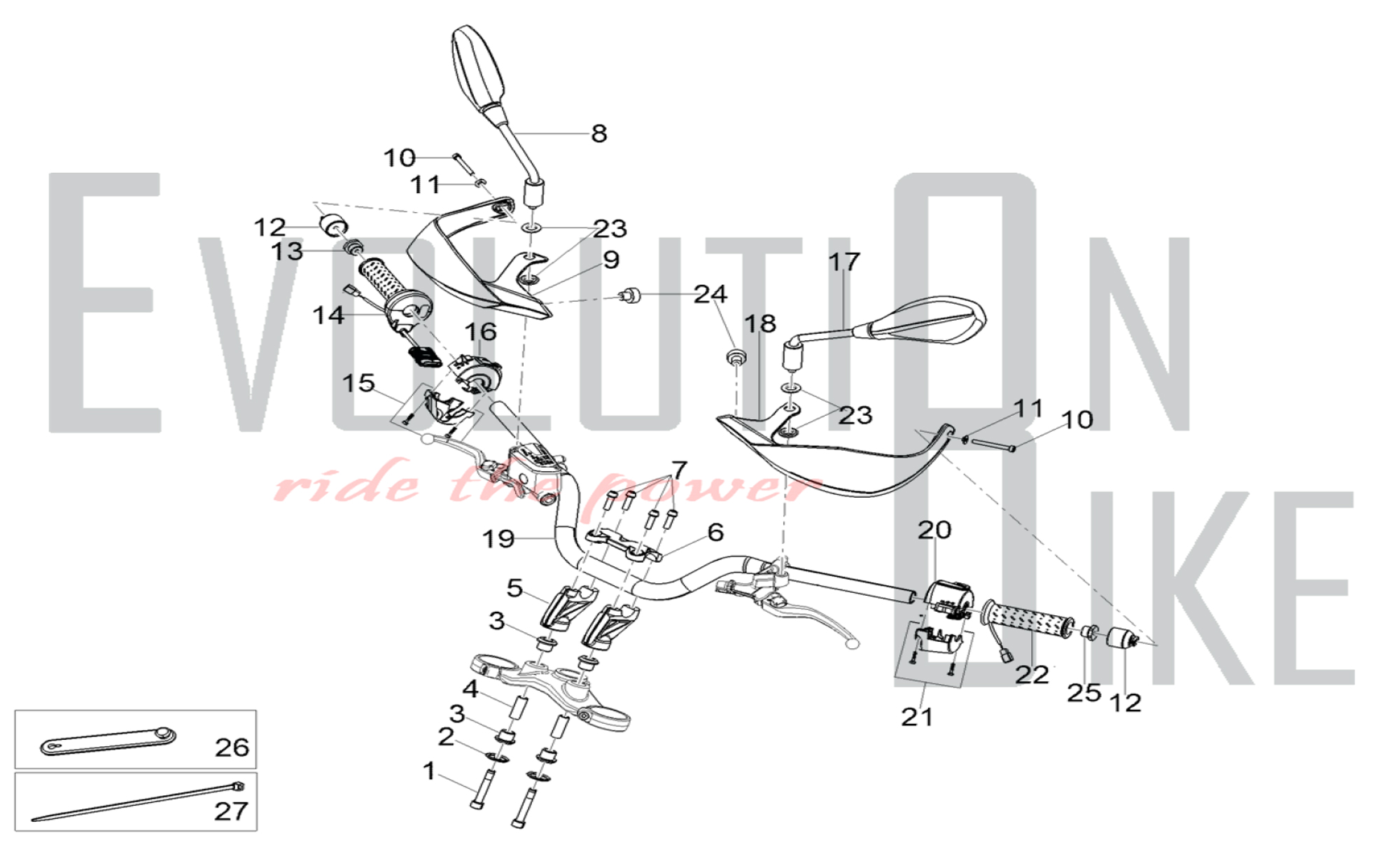 07-020 - HANDLEBAR CONTROLS