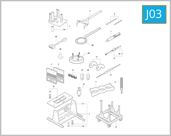 J03 - Service Tools (Engine)
