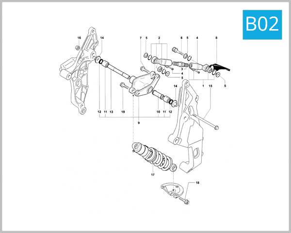 B02 - Rear Suspension Assembly