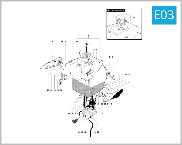 E03 - Fuel Tank Assembly