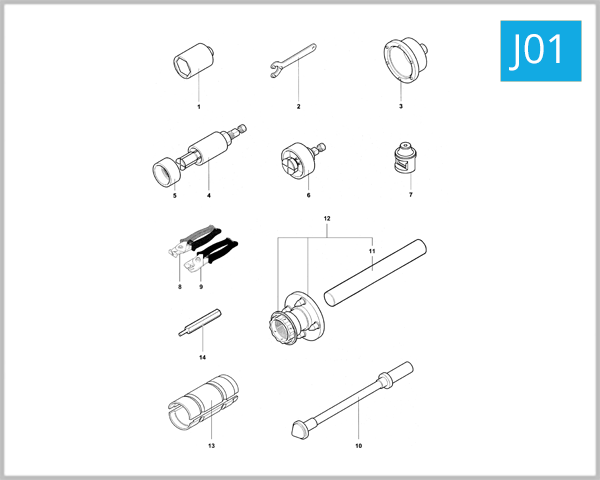 J01 - Service Tools (Frame)