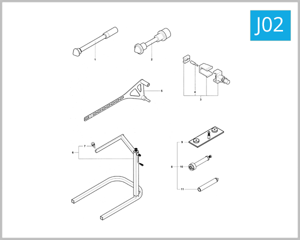 J02 - Service Tools (Frame)