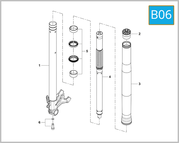 B06 - Right Hand Fork (TV Lusso - RC - SCS)