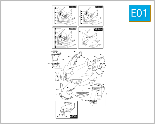 E01 - Fairing Assembly