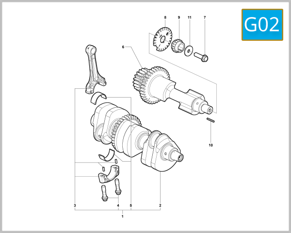 G02 - Crank Shaft Assembly