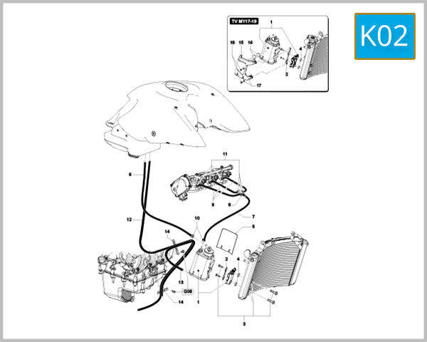 K02 - Carbon Canister Assembly