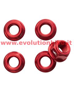 MV Agusta Corse Flange Red Nuts