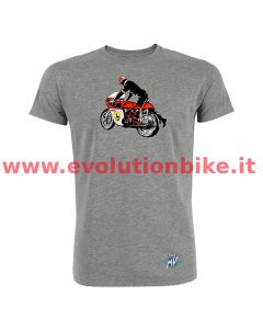 MV Agusta Reparto Corse Vintage Rider Grey T-Shirt