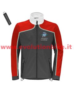 MV Agusta Reparto Corse Dark Grey/Red Softshell Jacket