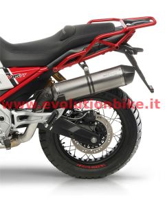 Moto Guzzi V85 TT Euro5 Arrow Titanium Exhaust - Homologated
