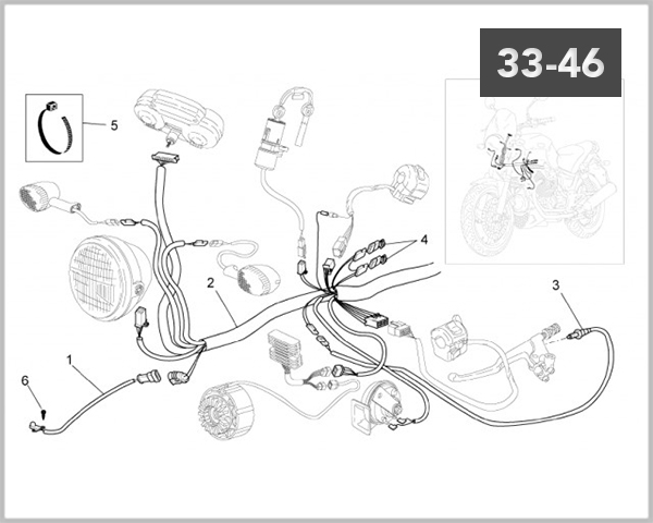 33-46 FRONT WIRING HARNESS