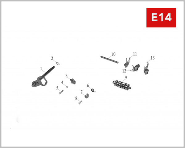 E14 - GEARSHIFT DRUM