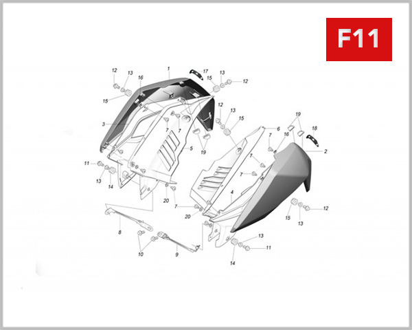 F11 - FUEL TANK PROTECTION SET