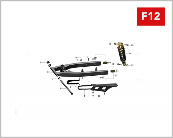 F12 - FORK ASSY 