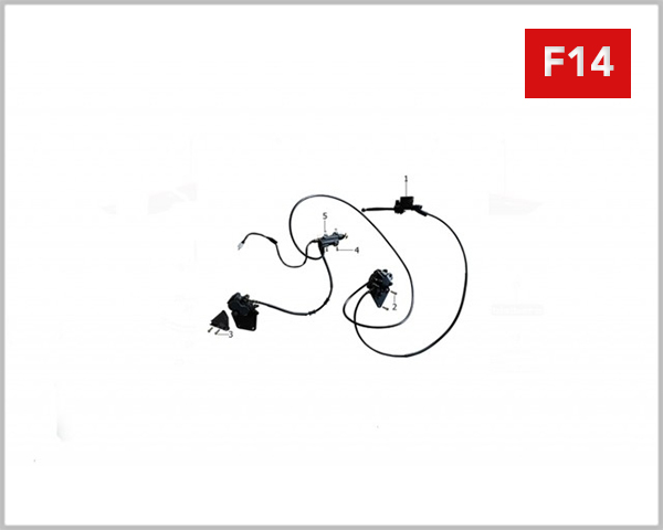 F14 - CBS HYDRAULIC BRAKE ASSEMBLY