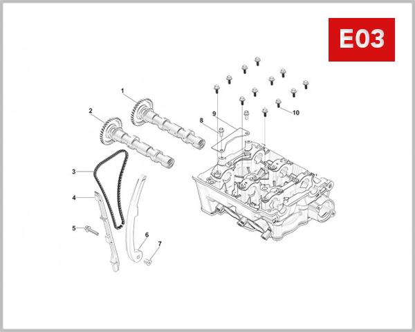 E03 - CAMSHAFT