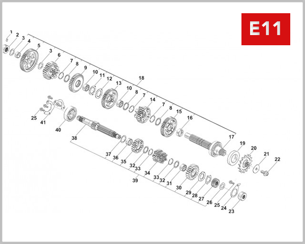 E11 - MAIN SHAFT