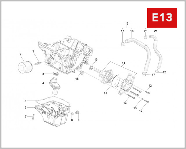 E13 - WATER PUMP 