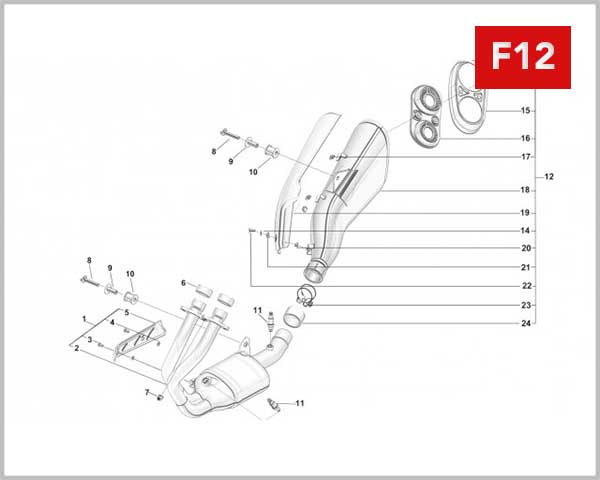 F12 - EXHAUST SYSTEM