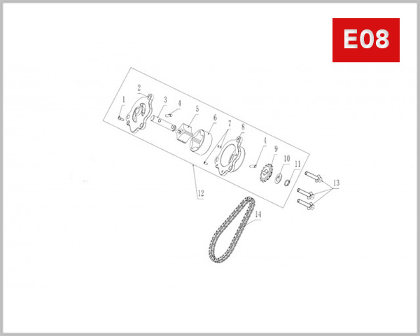 E08 - OIL PUMP