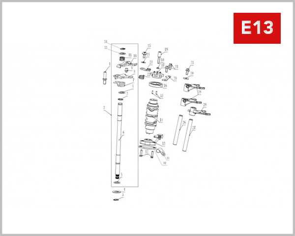 E13 - GEARSHIFT SYSTEM