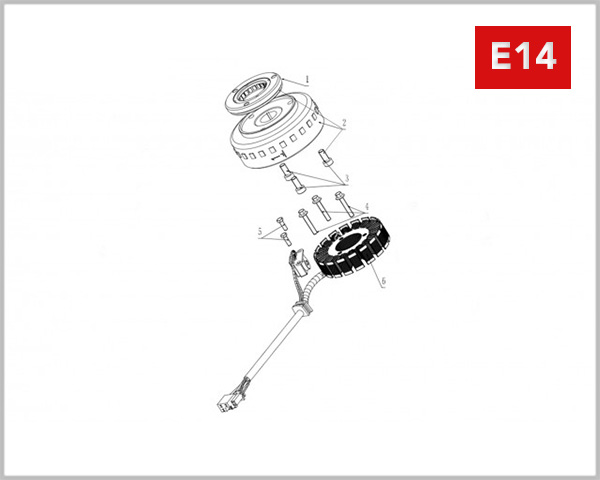 E14 - MAGNETO ASSY