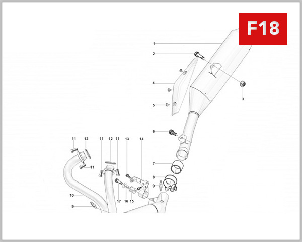 F18 - EXHAUST SYSTEM