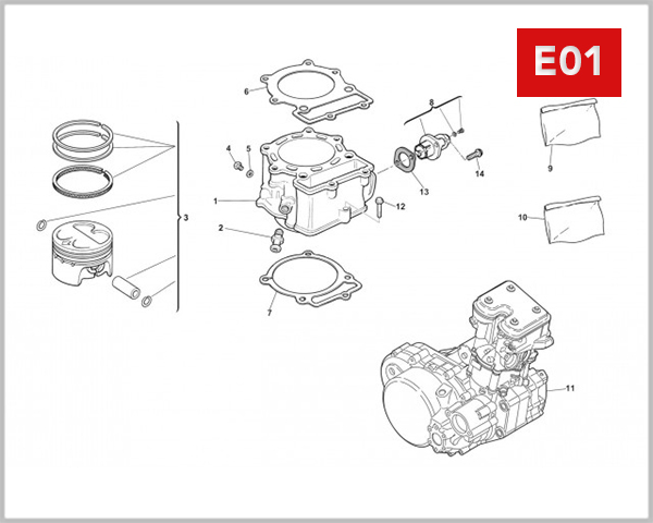 E01 - CYLINDER BODY