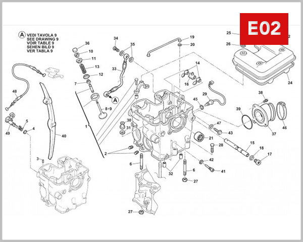 E02 - CYLINDER HEAD