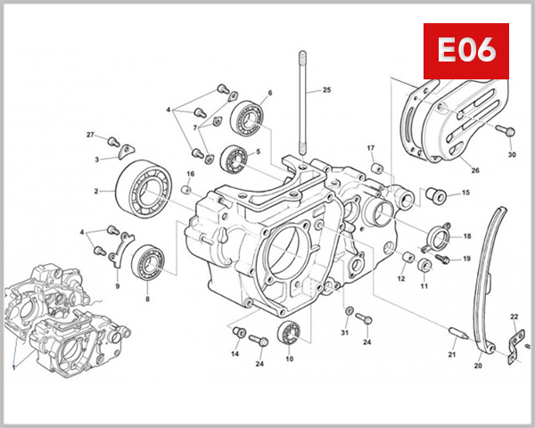 E06 - SPROCKET COVER