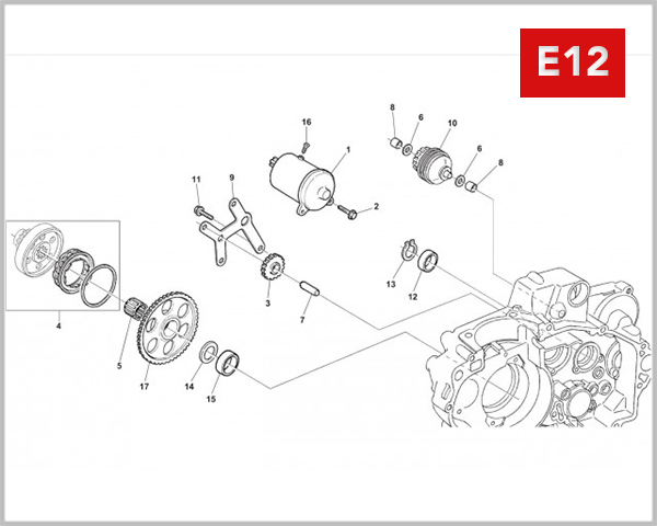 E12 - STARTING MOTOR