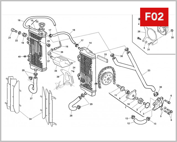 F02 - RADIATOR ASSY 