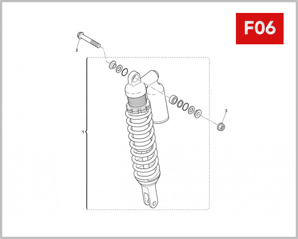 F06 - REAR SHOCK ABSORBER