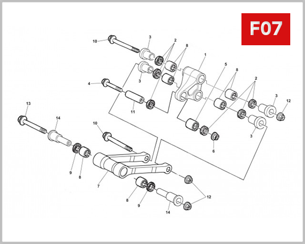 F07 - EQUALIZER TIE ROD