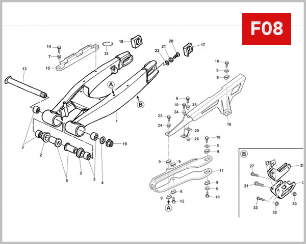 F08 - FORK ASSY